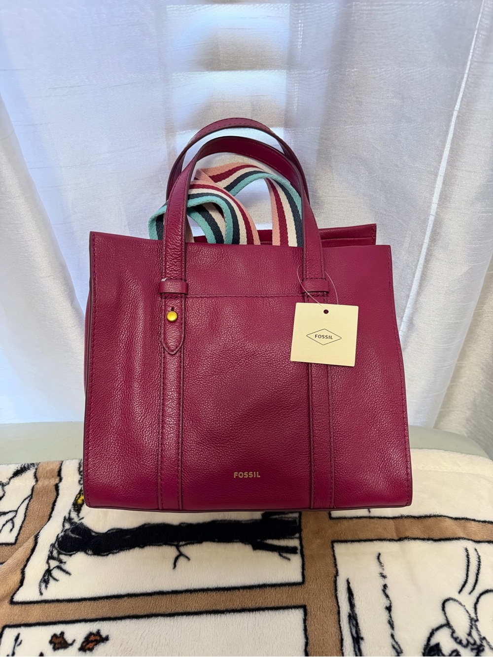 NWT Fossil Satchel